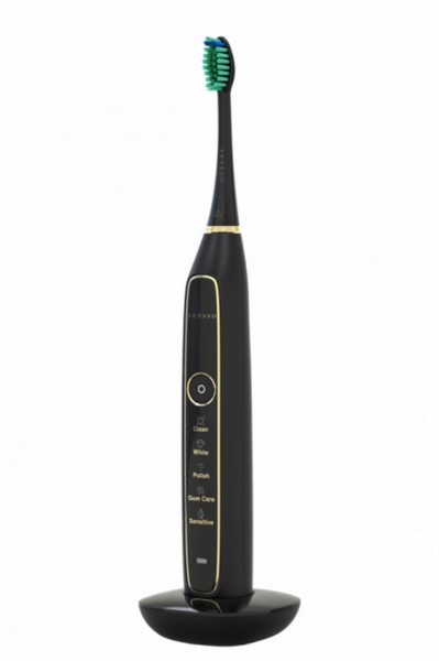 Seysso Gold Black/White Collection Sonic Toothbrush